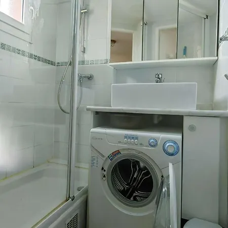 T2 Mezzanine Climatise Avec Piscine Et Parking Au Cap D'agde - Fr-1-607-104 Διαμέρισμα *