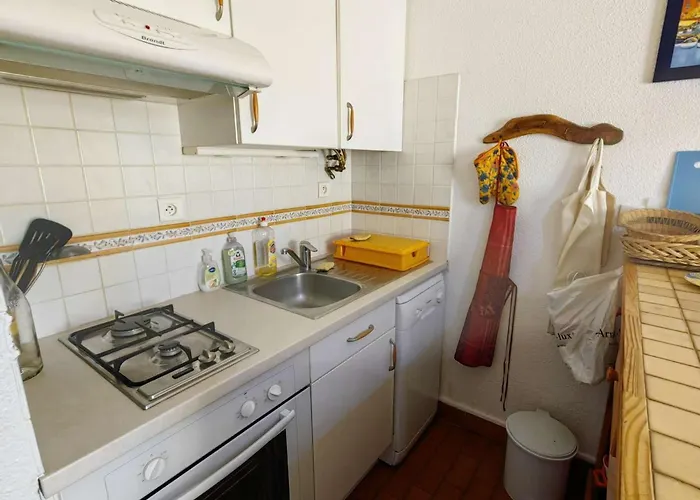 Апартаменты T2 Mezzanine Climatise Avec Piscine Et Parking Au Cap D'agde - Fr-1-607-104 *